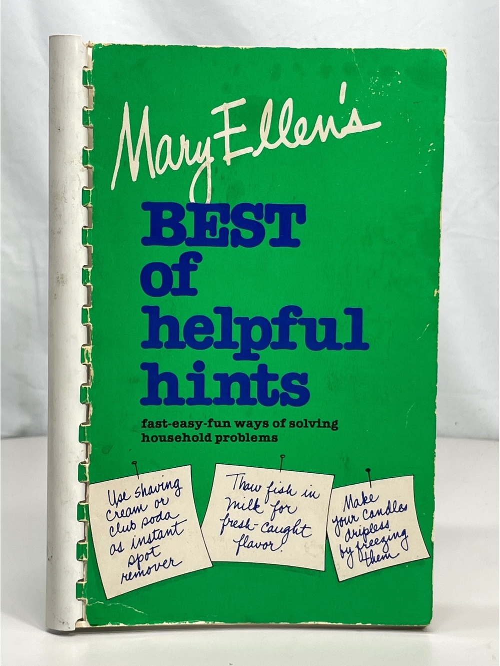 Vintage 1979 Mary Ellen's Best of Helpful Hints Household Tips Book